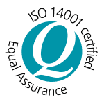 ISO 14001 Environmental Management certified